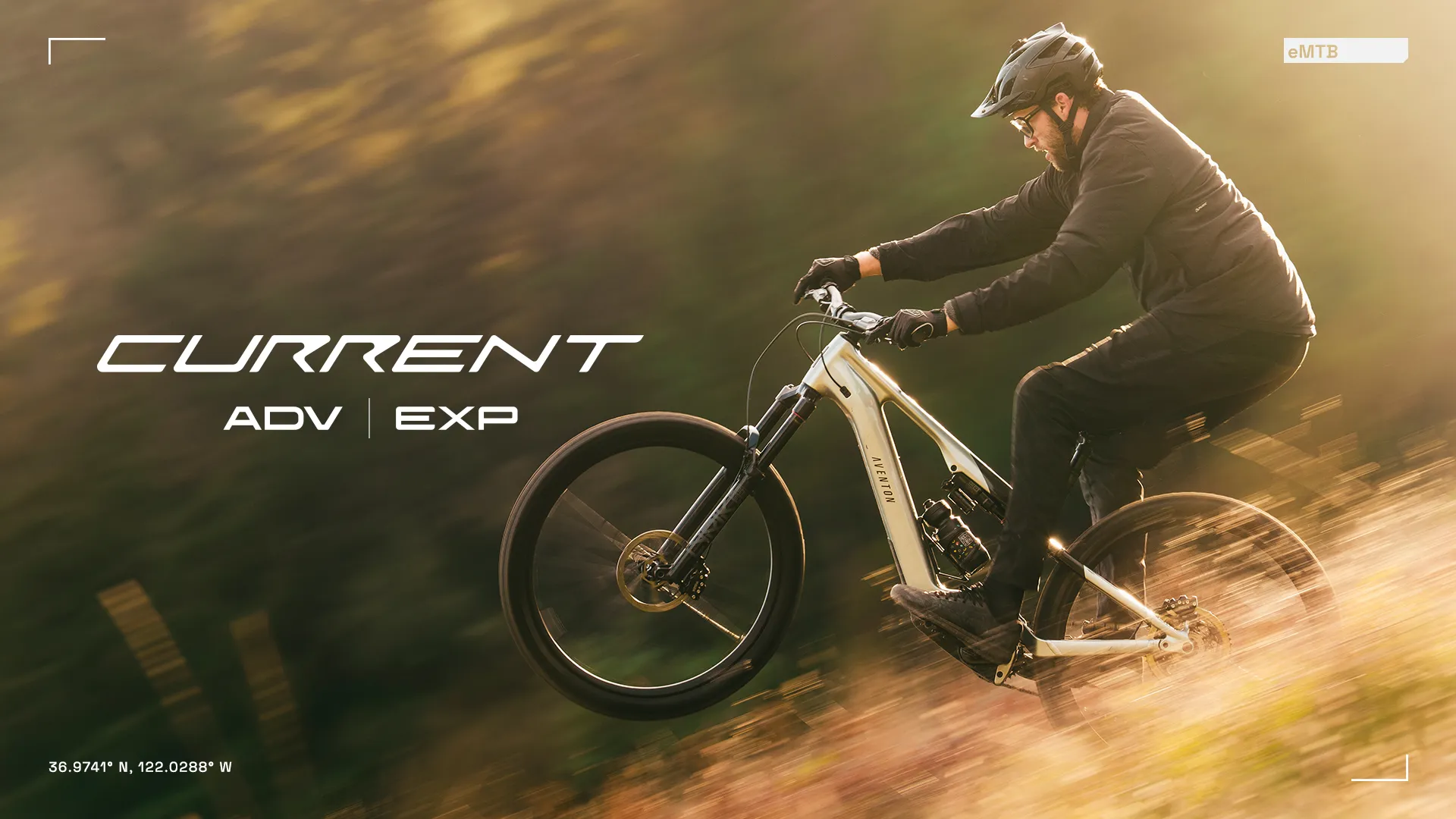 E-bike Aventon Current ADV Blue Onyx L