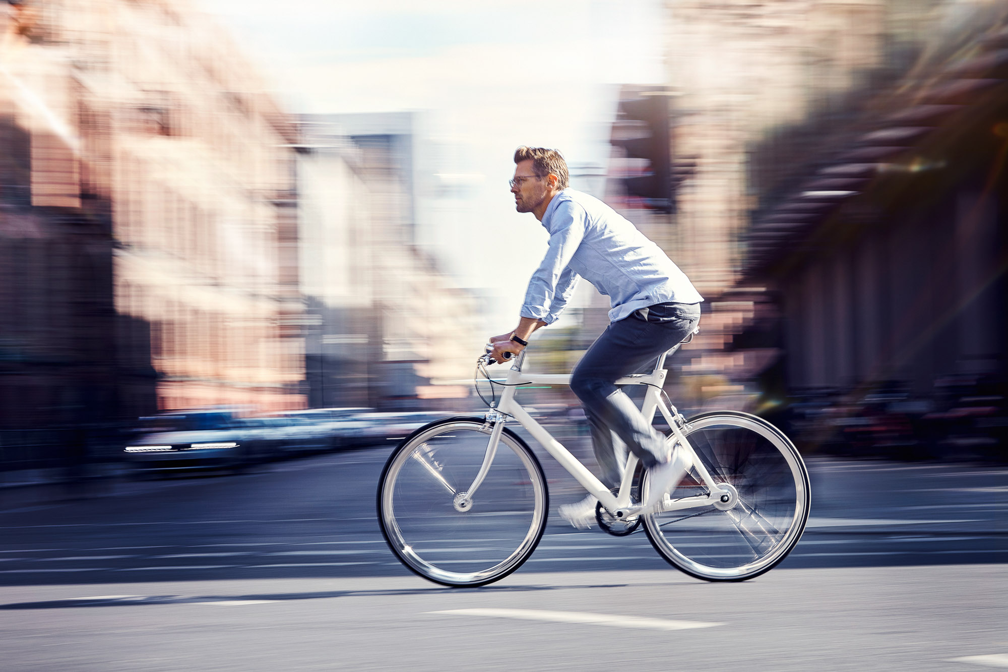 Men's Bike Schindelhauer Ludwig 8-Speed 59 Cream White
