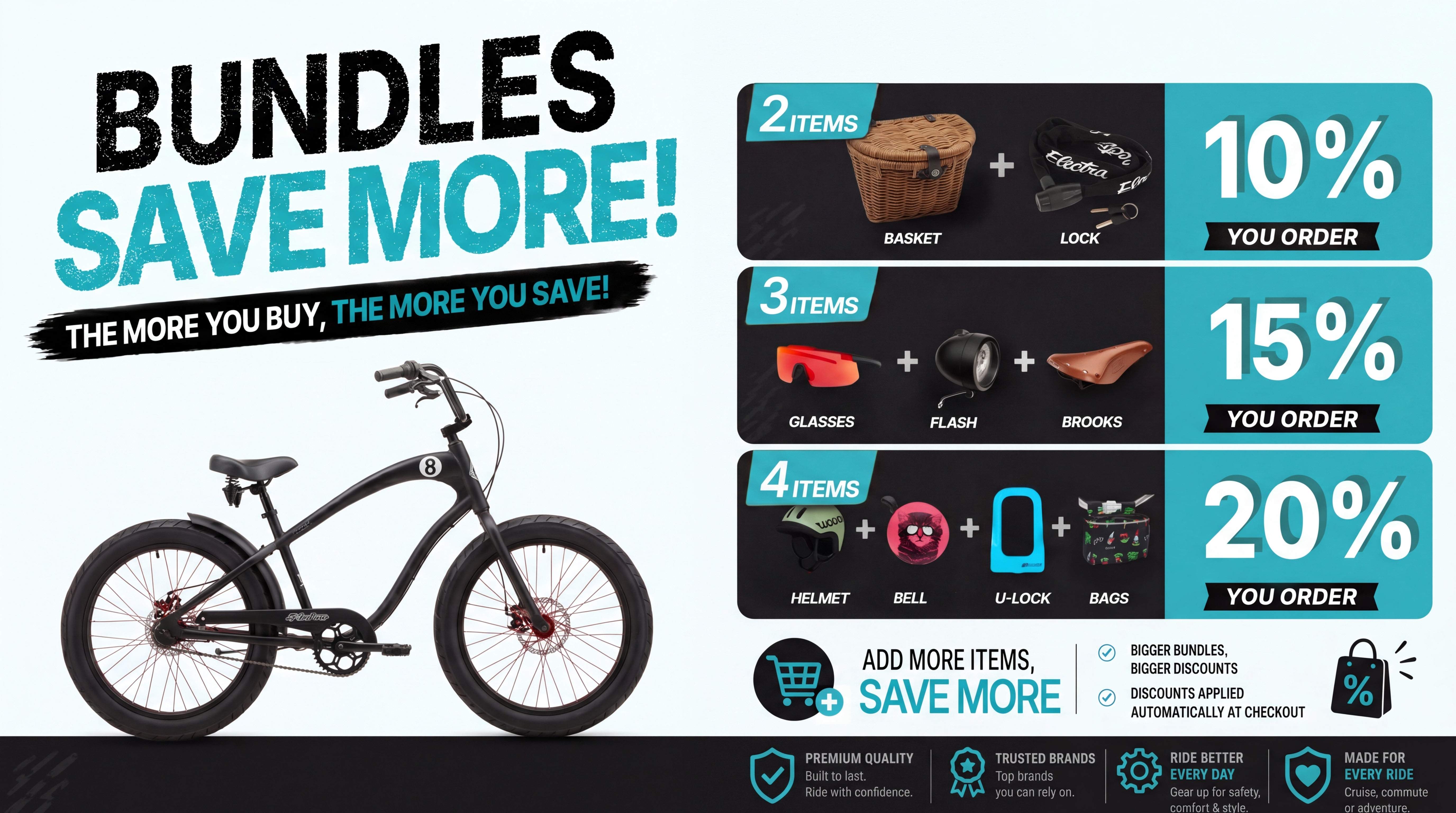 Bundle & Save: More Cycling Gear, Bigger Discount