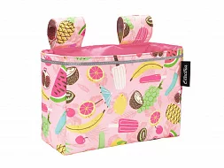 Electra Handlebar Bag Tutti Frutti Pink