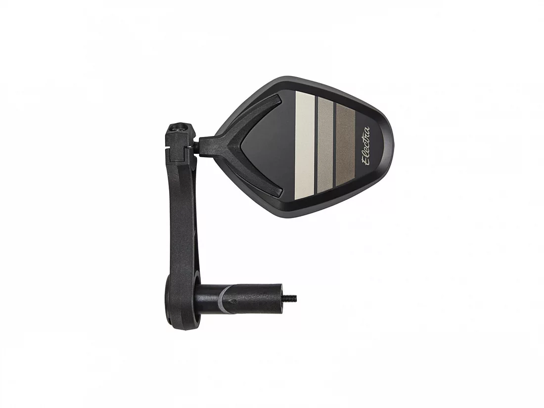 Electra Retrostripe Bar End Mirror Black