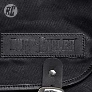 The Ruffian Saddle Bag Slim Left Black