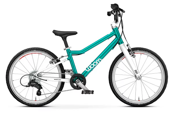 Kids' Bike Woom go 4 metallic turquoise/petrol 20”