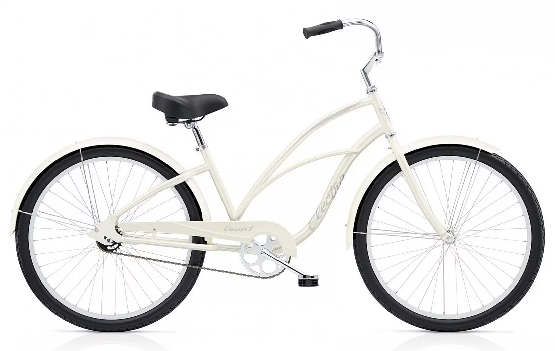 Bike Electra Cruiser 1 Step Thru Pearl White
