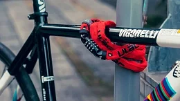 Ulac 52nd Street Steel Chain Lock Combo Navy
