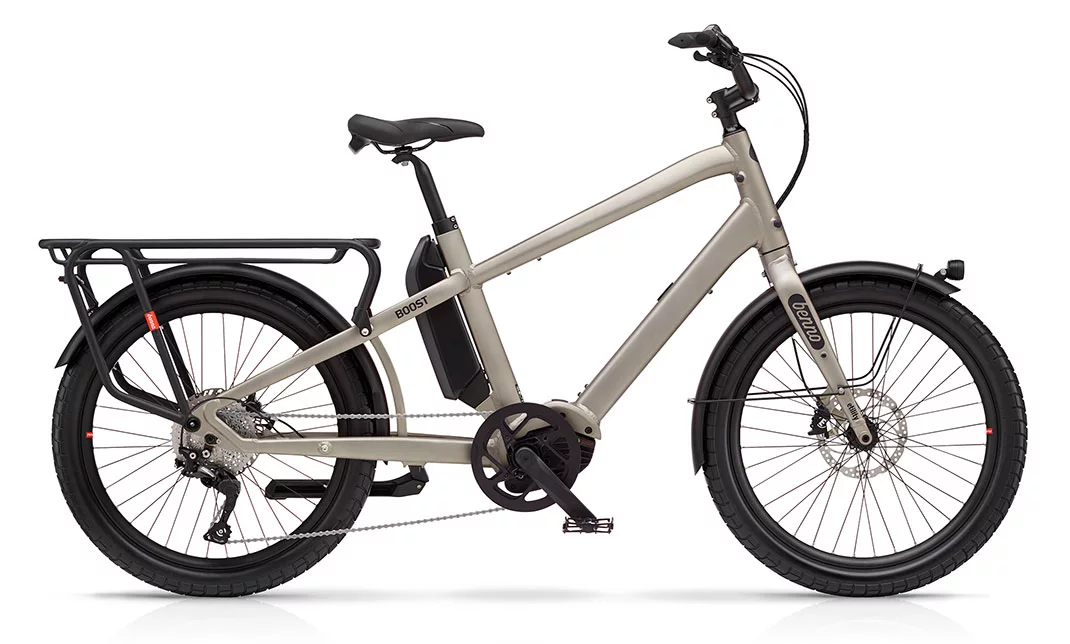 Men's E-bike Benno Boost 10D Performance Speed Regular 500 Wh Titanium Grey