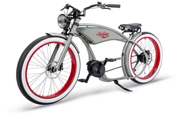 Men's E-bike The Ruffian Bosch Performance Line CX Cement Grey
