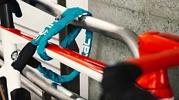 Ulac Eurostile Steel Chain Lock Black