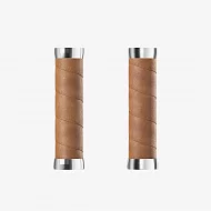 Brooks Slender Leather Grips 130/130 Dark Tan