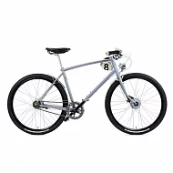 Men's Bike Pashley Morgan 8 Pearl Grey (Size M)