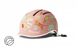 Helmet Thousand Jr. Kids Power Pink