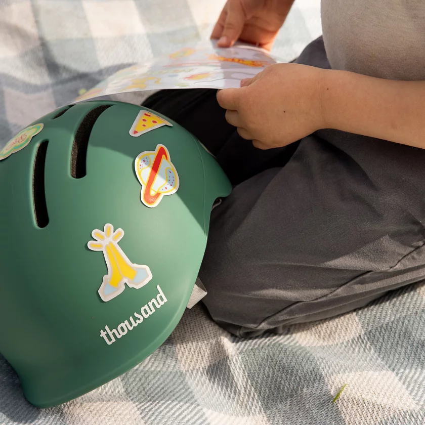 Helmet Thousand Jr. Toddler Green Dream