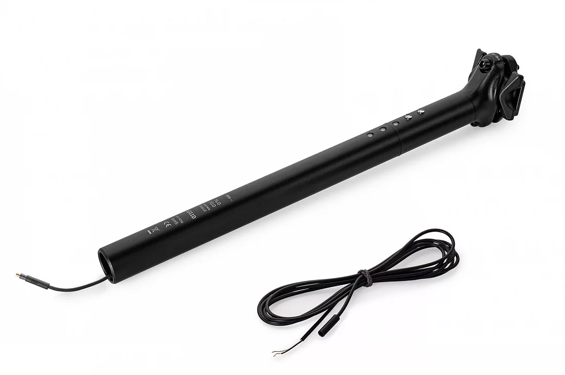 LightSKIN LED Seatpost Anodized Black