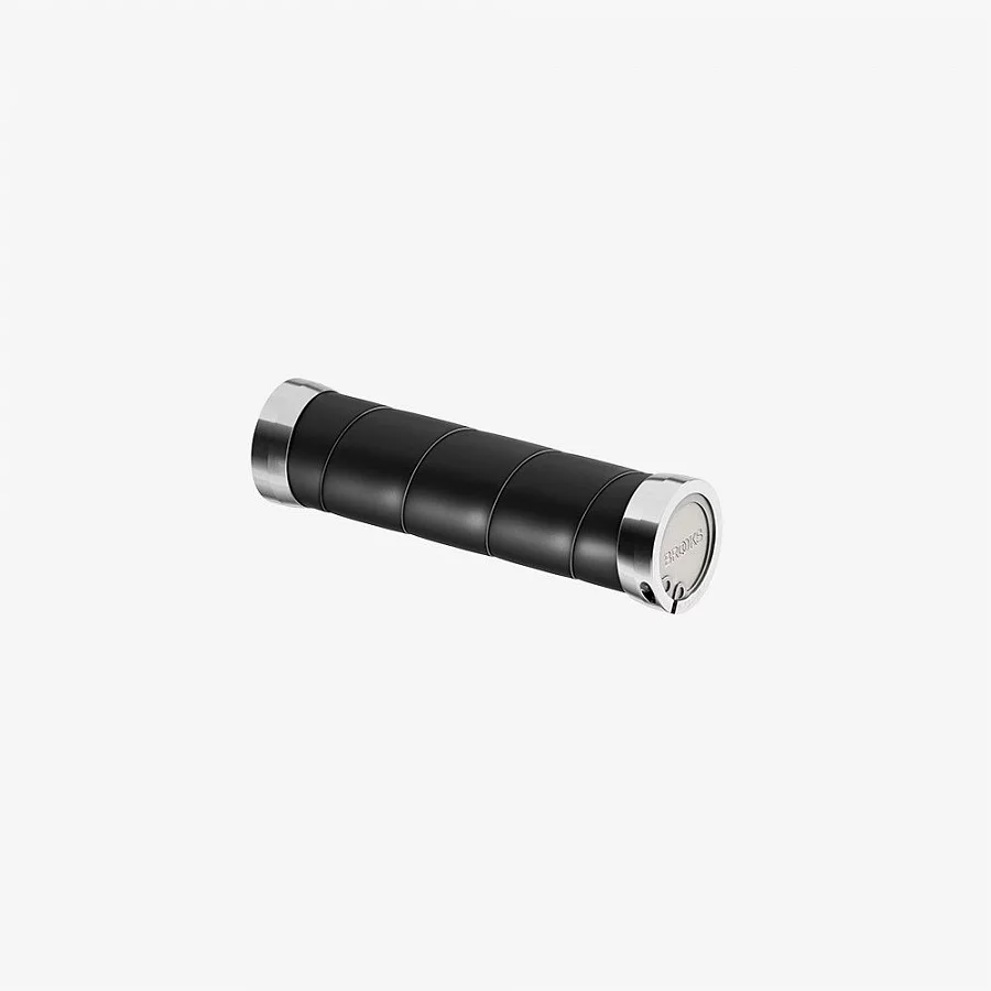 Brooks Slender Leather Grips 130/100 Black