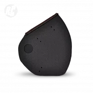 The Ruffian Saddle Bag Slim Left Black
