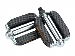 Electra Deluxe Block Pedals Spindle 9/16" Chrome