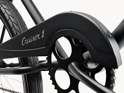 Teenagers' Bike Electra Cruiser 1 Step Over Matte Black 24"