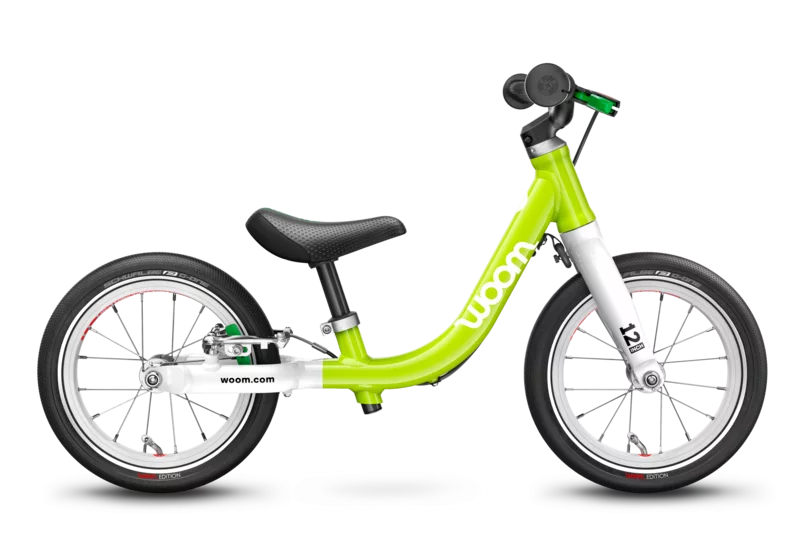 Kids' Bike Woom original 1 lizard lime 12”