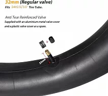  Bike Fat Tire Tubes with Schrader 32 mm 24x3