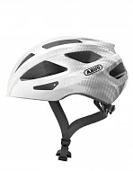 ABUS Macator Helmet White Silver (Size L)