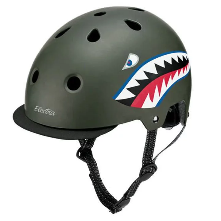 Electra Lifestyle Lux Tiger Shark Helmet (Size L)