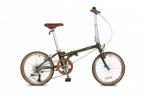 Folding bike Dahon Boardwalk D10 20'' Oliver green