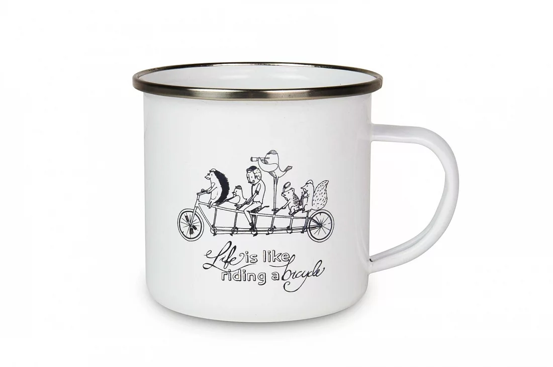 Schindelhauer x Zum Enamel Mug White