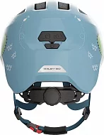 ABUS Smiley 3 LED Kids Helmet blue croco (Size S)