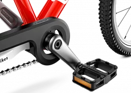 Kids' Bike Woom original 3 red 16”