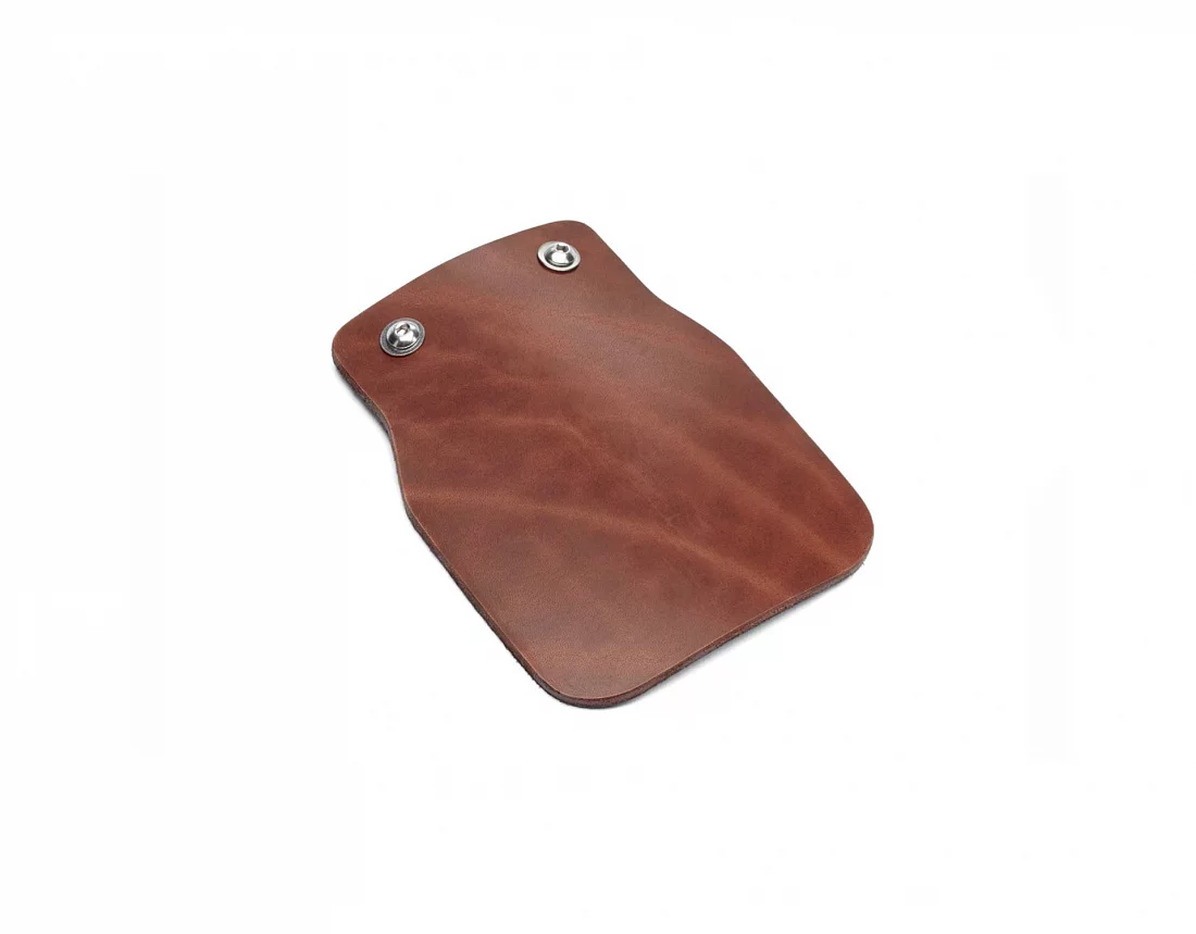 Benno Leather Mudflap Brown