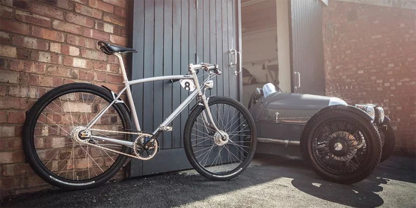Men's Bike Pashley Morgan 8 Pearl Grey (Size M)