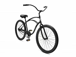 Teenagers' Bike Electra Cruiser 1 Step Over Matte Black 24"