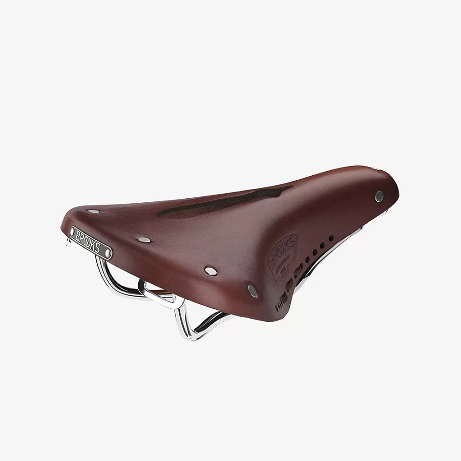 Brooks B17 Carved Short Saddle Antique Brown