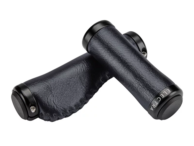 Electra Ergo Classic Grips Faux Leather Short and Long Black