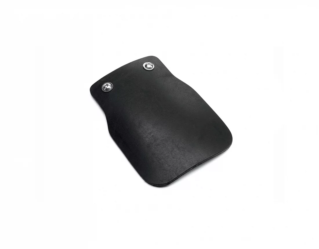 Benno Leather Mudflap Black