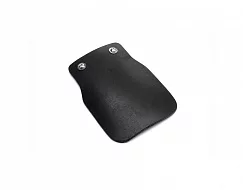 Benno Leather Mudflap Black