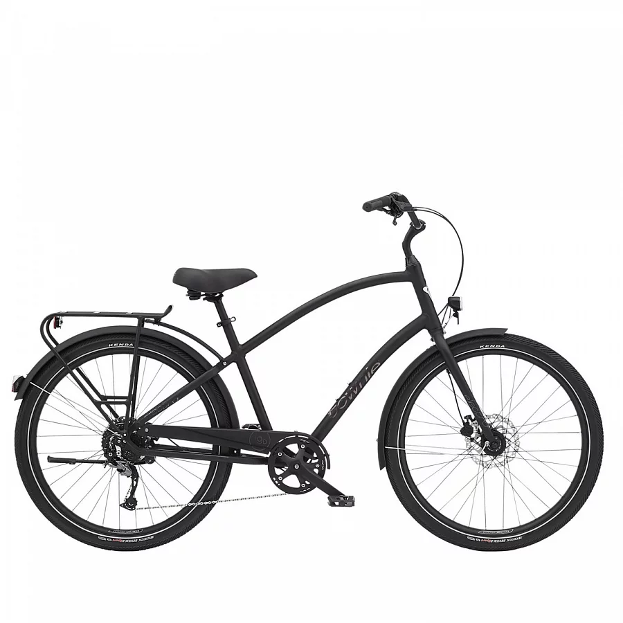 Men's Bike Electra Townie 9D EQ Step Over Black