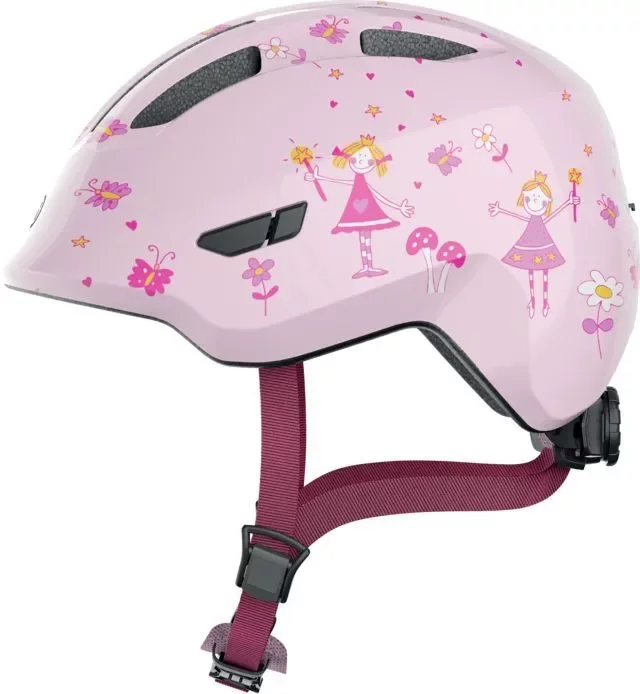 ABUS Smiley 3 Kids Helmet Rose Princess (Size M)