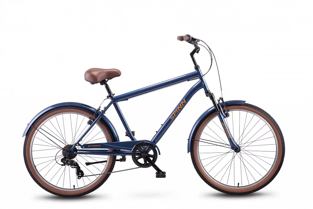 Men's Bike Spinn Uptown Oxford Blue